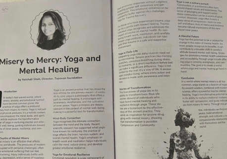 Misery to Mercy: Yoga and Mental Healing